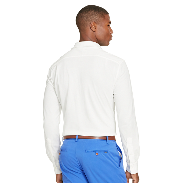 White Estate Performance Sport Shirt Polo Golf 2