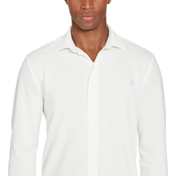 White Estate Performance Sport Shirt Polo Golf 3
