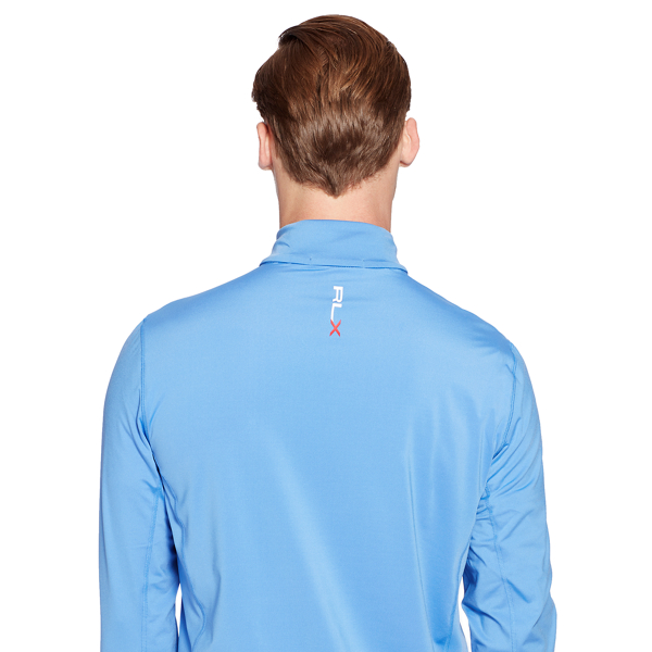 Regal Blue Tech Jersey Half-Zip Pullover RLX Golf 2