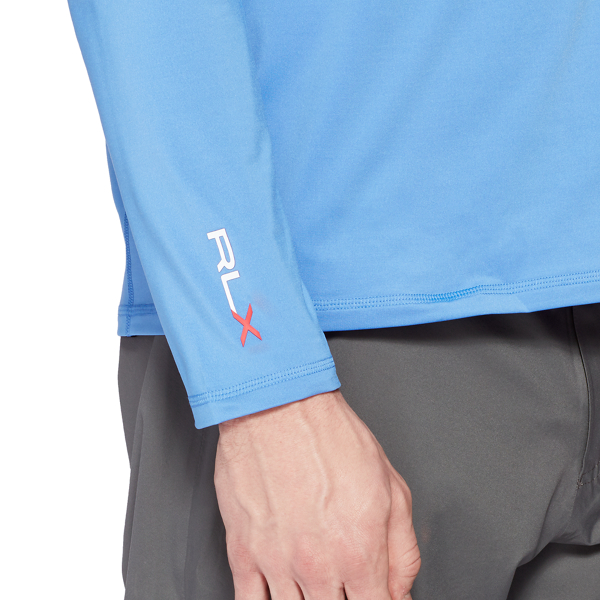 Regal Blue Tech Jersey Half-Zip Pullover RLX Golf 4