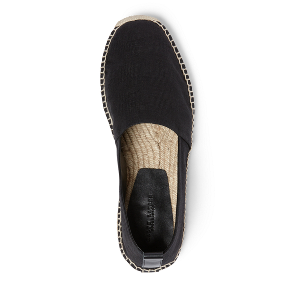 Black Bowsworth Linen Espadrille Purple Label 2
