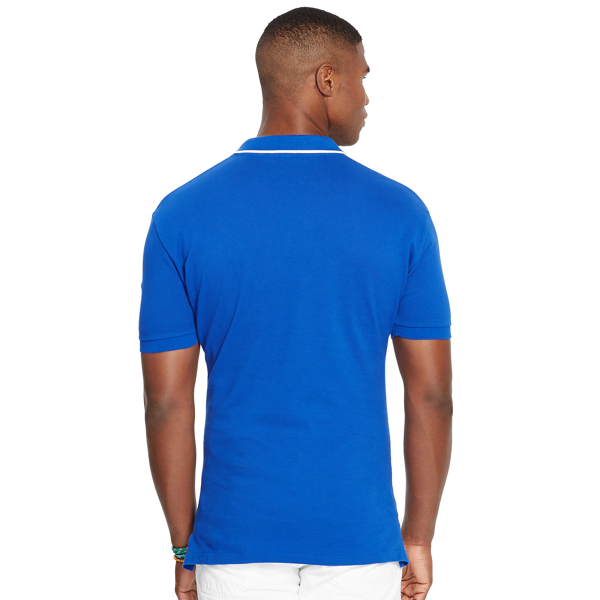 Classic Fit Mesh Polo Shirt