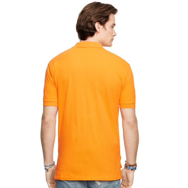 Pure White Custom Fit Performance Polo Polo Ralph Lauren 2
