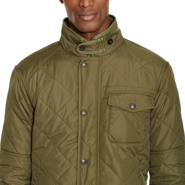 Madagascar Olive Quilted Jacket Polo Ralph Lauren 3