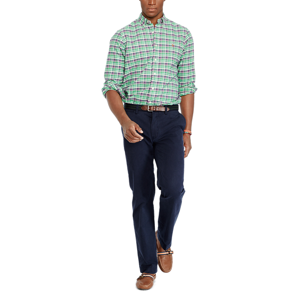 Aviator Navy Stretch Classic Fit Chino Pant Polo Ralph Lauren 3