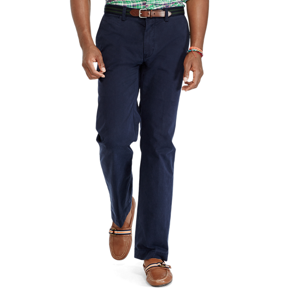 Aviator Navy Stretch Classic Fit Chino Pant Polo Ralph Lauren 4