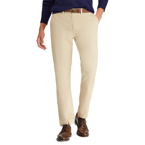 Classic Khaki Stretch Classic Fit Chino Trouser Polo Ralph Lauren 4