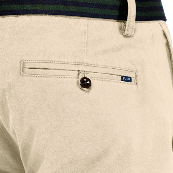 Classic Khaki Stretch Classic Fit Chino Trouser Polo Ralph Lauren 7