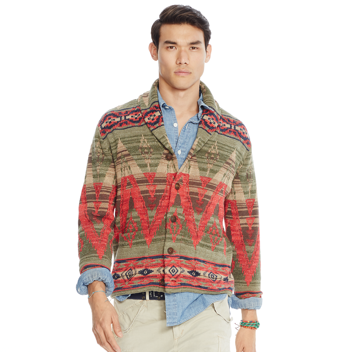 Southwestern Cotton Cardigan