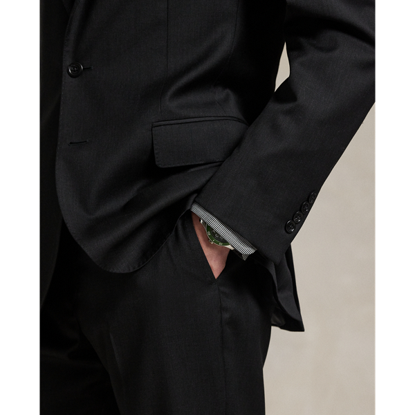 Polo wool twill suit sale