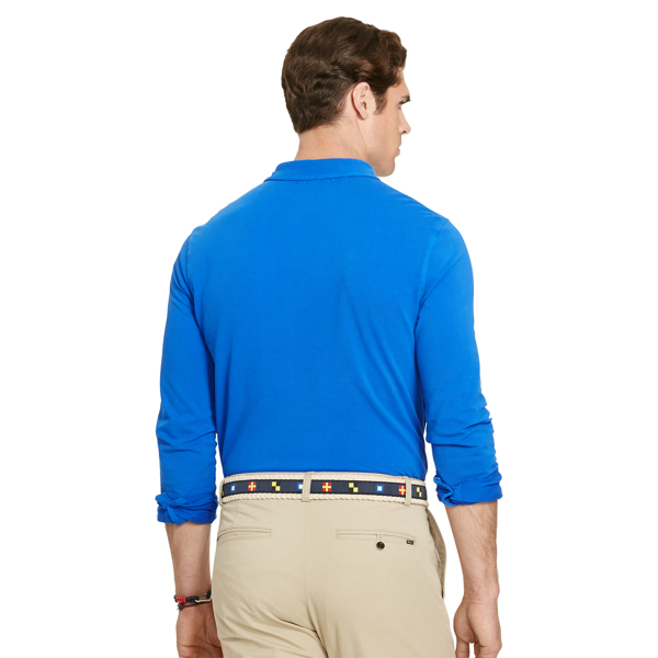 Blue Saturn Featherweight Mesh Popover Big & Tall 2