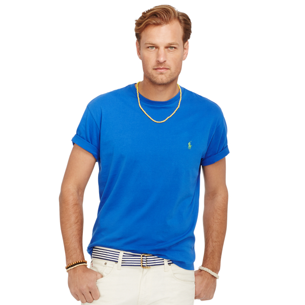 Pacific Royal Cotton Crewneck T-Shirt Big & Tall 1