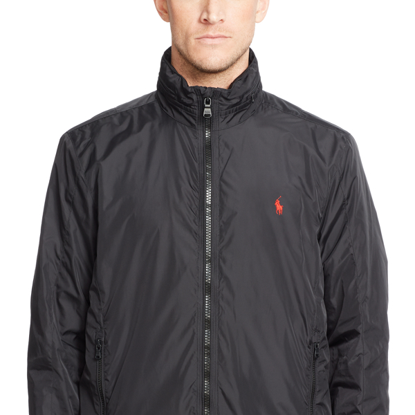 Polo Black Lightweight Windbreaker Big & Tall 3