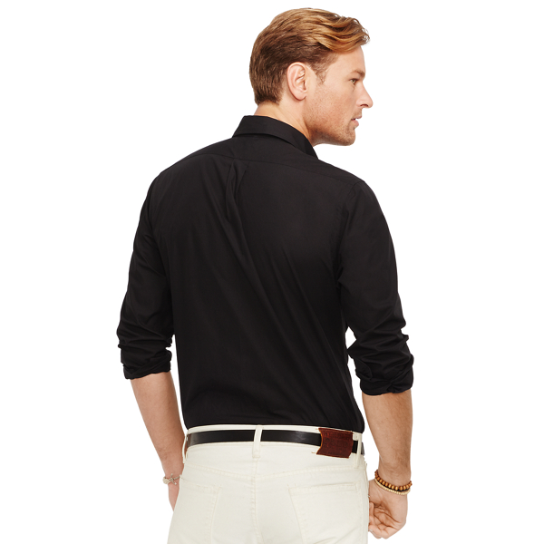 Polo Black Classic Fit Cotton Shirt Big & Tall 2