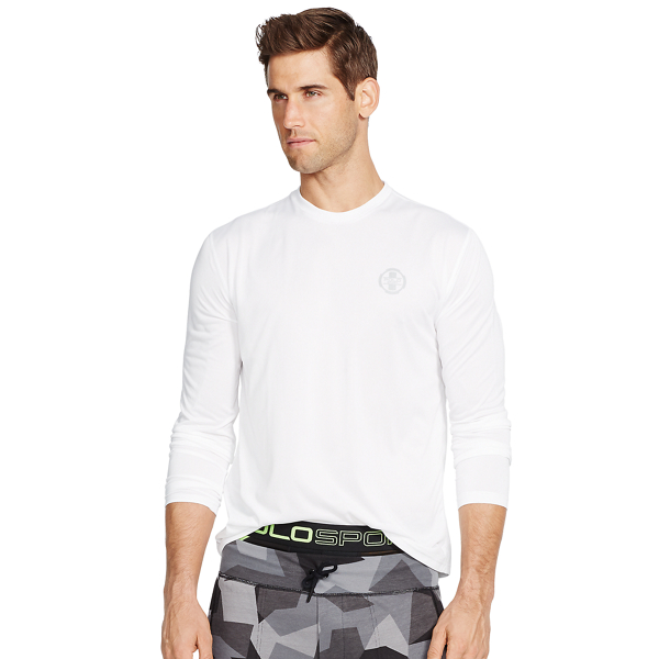 Pure White Performance Jersey T-Shirt Polo Sport 1