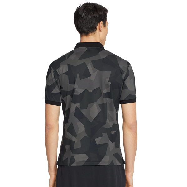 Black Camo Camo Piqu&eacute; Mesh Polo Shirt Polo Sport 2