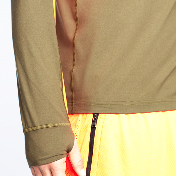 Expedition Olive Lightweight Jersey Pullover Polo Sport 4
