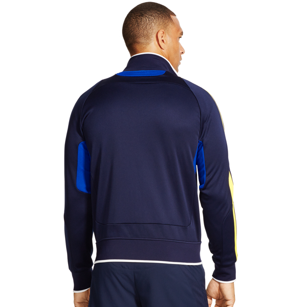 French Navy Paneled Track Jacket Polo Sport 2
