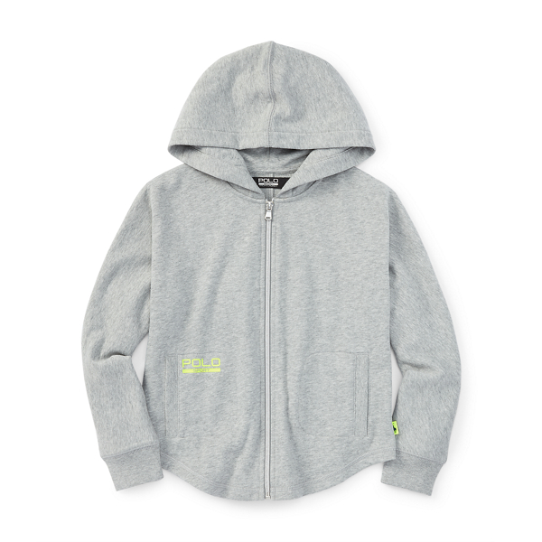 Spring Heather Cotton-Blend-Fleece Hoodie Girls 7-16 1