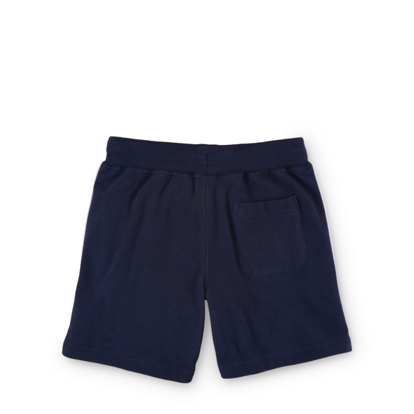 French Navy Cotton Mesh Pull-On Short Boys 2-7 2