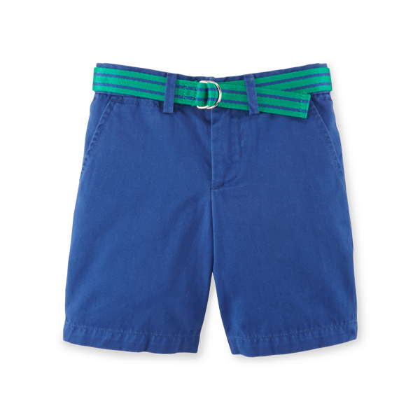 Blue Yacht Belted Cotton Chino Short Boys 2-7 4