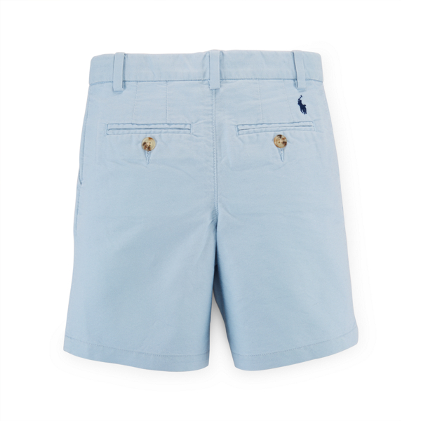 Hampton Blue Cotton Oxford Short Boys 2-7 2