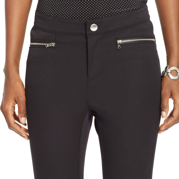 Black Zip Pocket Skinny Pant Lauren 3