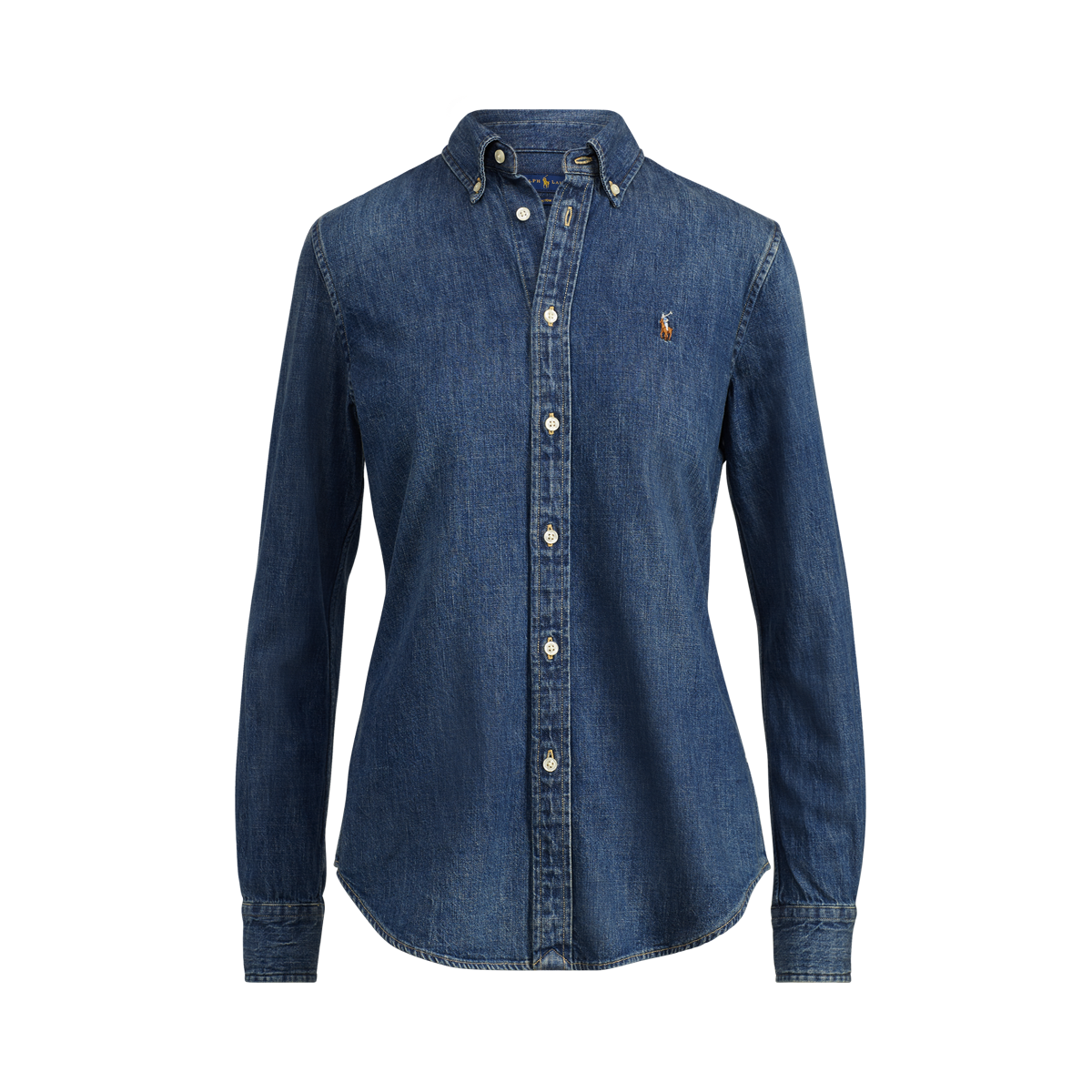 Women s Custom Fit Denim Shirt Ralph Lauren