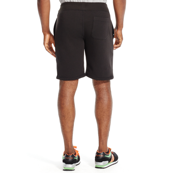 Polo Black Big & Tall Fleece Short Polo Sport 2