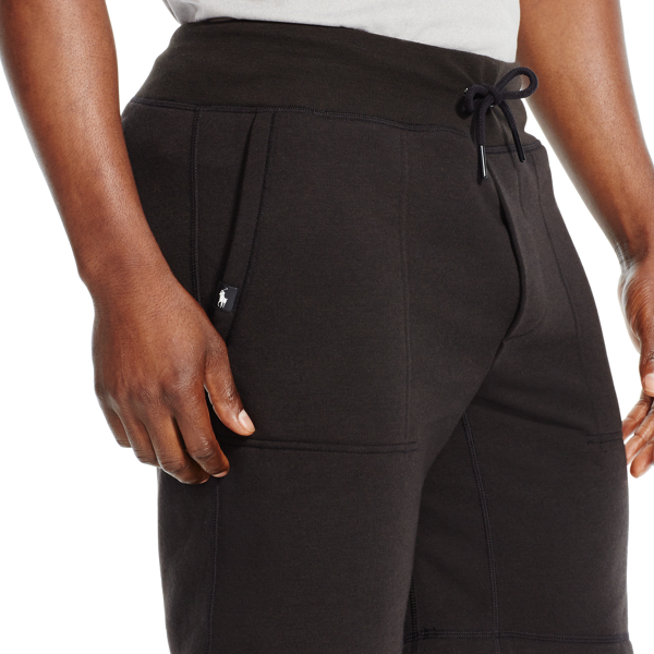 Polo Black Big & Tall Fleece Short Polo Sport 4