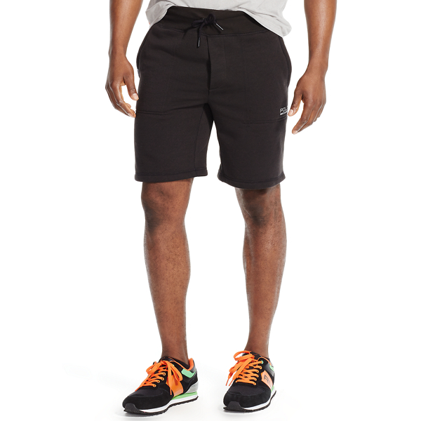 Polo Black Big & Tall Fleece Short Polo Sport 1