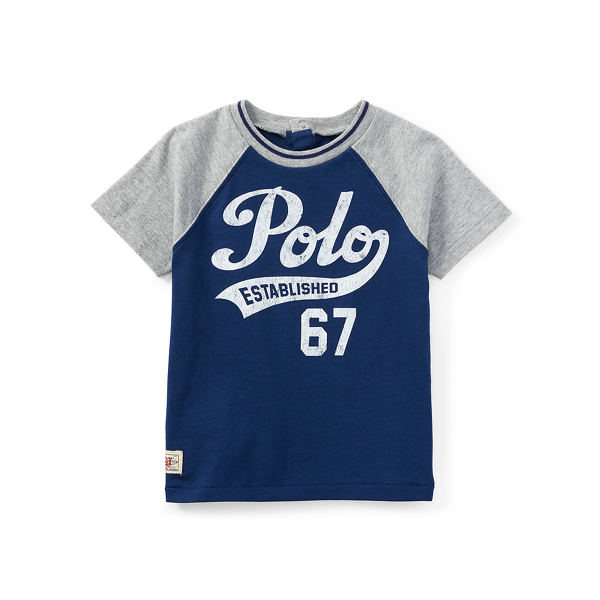Freshwater Cotton Jersey Baseball Tee Baby Boy 1