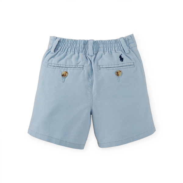 Hampton Blue Cotton Oxford Short Baby Boy 2