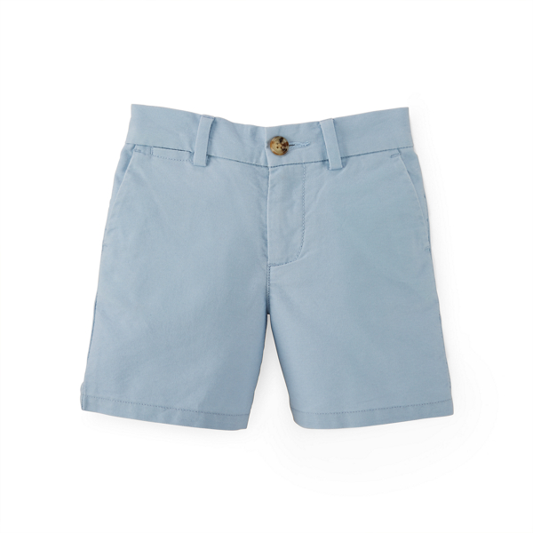 Hampton Blue Cotton Oxford Short Baby Boy 1