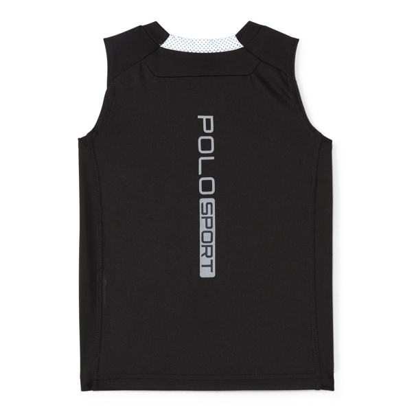 Polo Black Performance Jersey Tank Boys 2-7 2