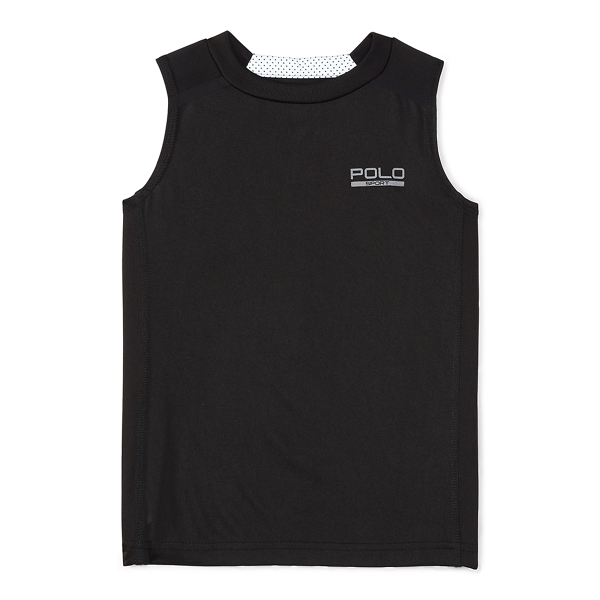 Polo Black Performance Jersey Tank Boys 2-7 1