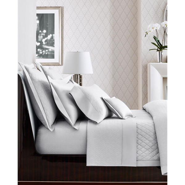 Classic White Bedford Jacquard Sham Ralph Lauren Home 2