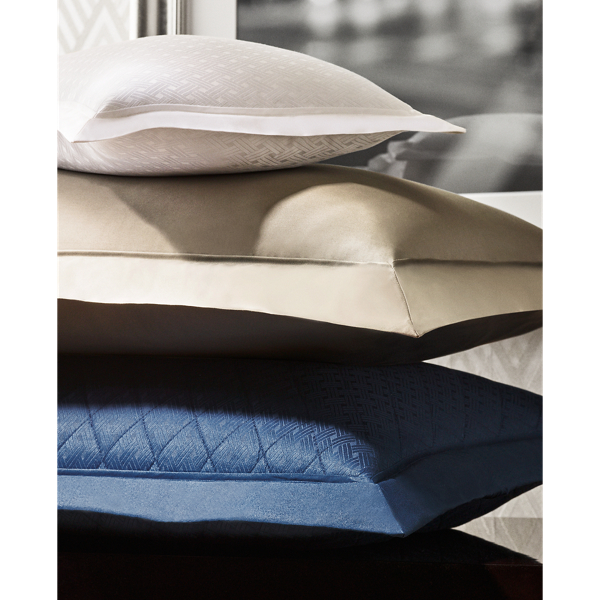 Classic White Bedford Jacquard Sham Ralph Lauren Home 4