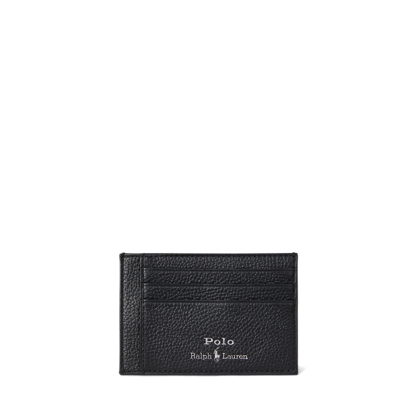 POLO RALPH LAUREN/メンズ ペブルドレザー マネークリップ Men's Small Leather Goods | Ralph Lauren