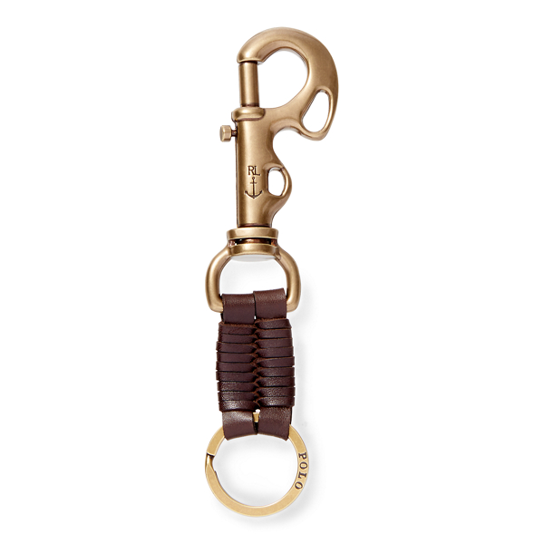 Fishtail Leather Key Fob