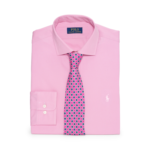 Pink Estate Poplin Dress Shirt Polo Ralph Lauren 1