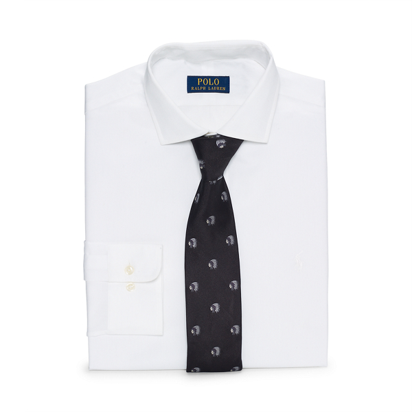 White Estate Poplin Dress Shirt Polo Ralph Lauren 1