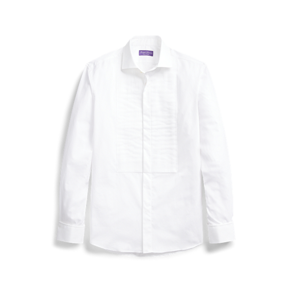 Smokingoverhemd met Franse manchetten Purple Label in 1