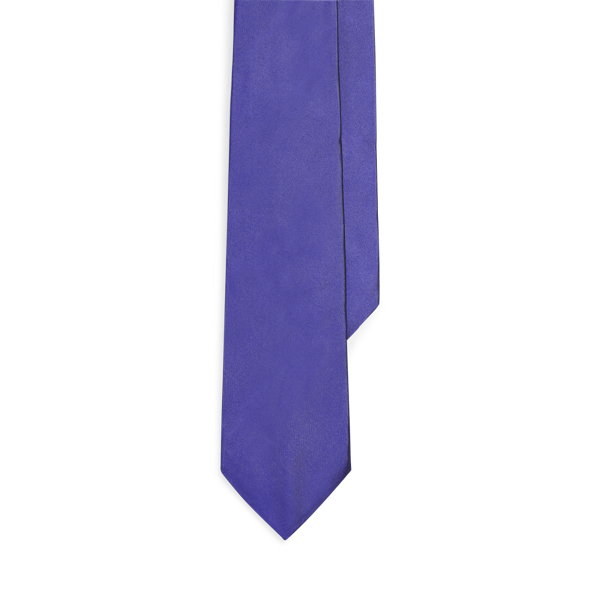 Purple Peau de Soie Tie Purple Label 1