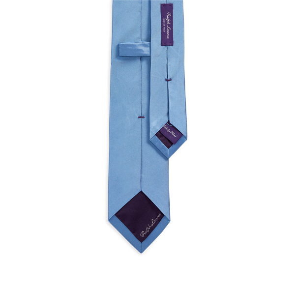 Blue Peau de Soie Tie Purple Label 2