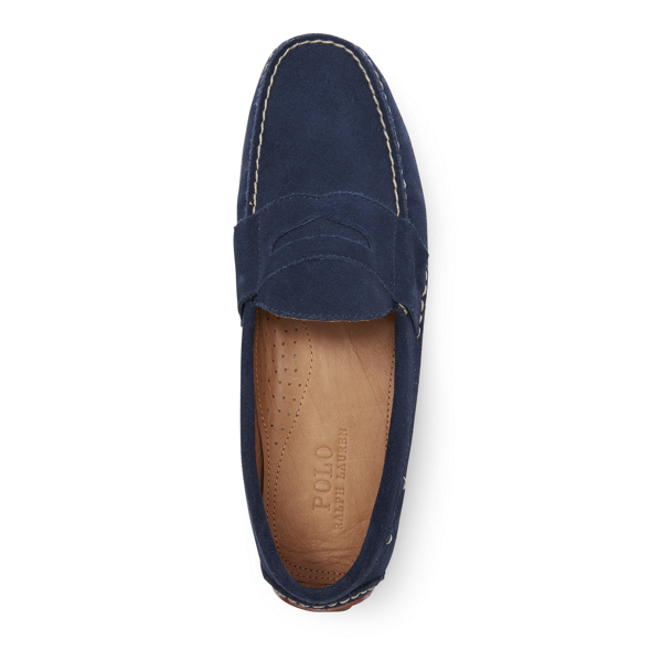 Newport Navy Daniels Suede Driver Polo Ralph Lauren 2