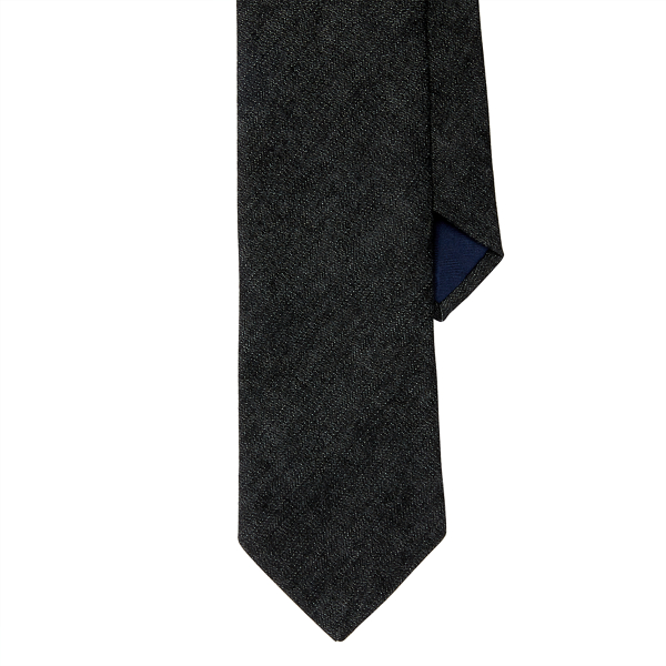 Textured Linen Tie