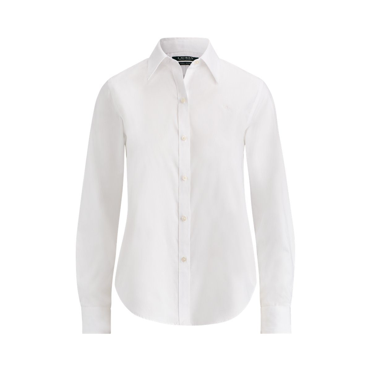 売れ筋商品|||ラルフローレン シャツ レディース トップス RELAXED FIT COTTON SHIRT - Button-down blouse - white LAUREN RALPH ブラウス シャツ リラックスド フィット