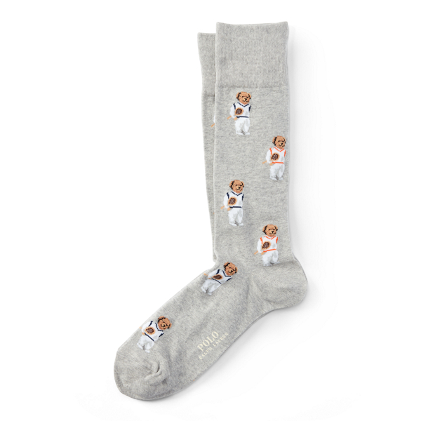 Sweatshirt Grey Heather Tennis Polo Bear Trouser Socks Polo Ralph Lauren 1