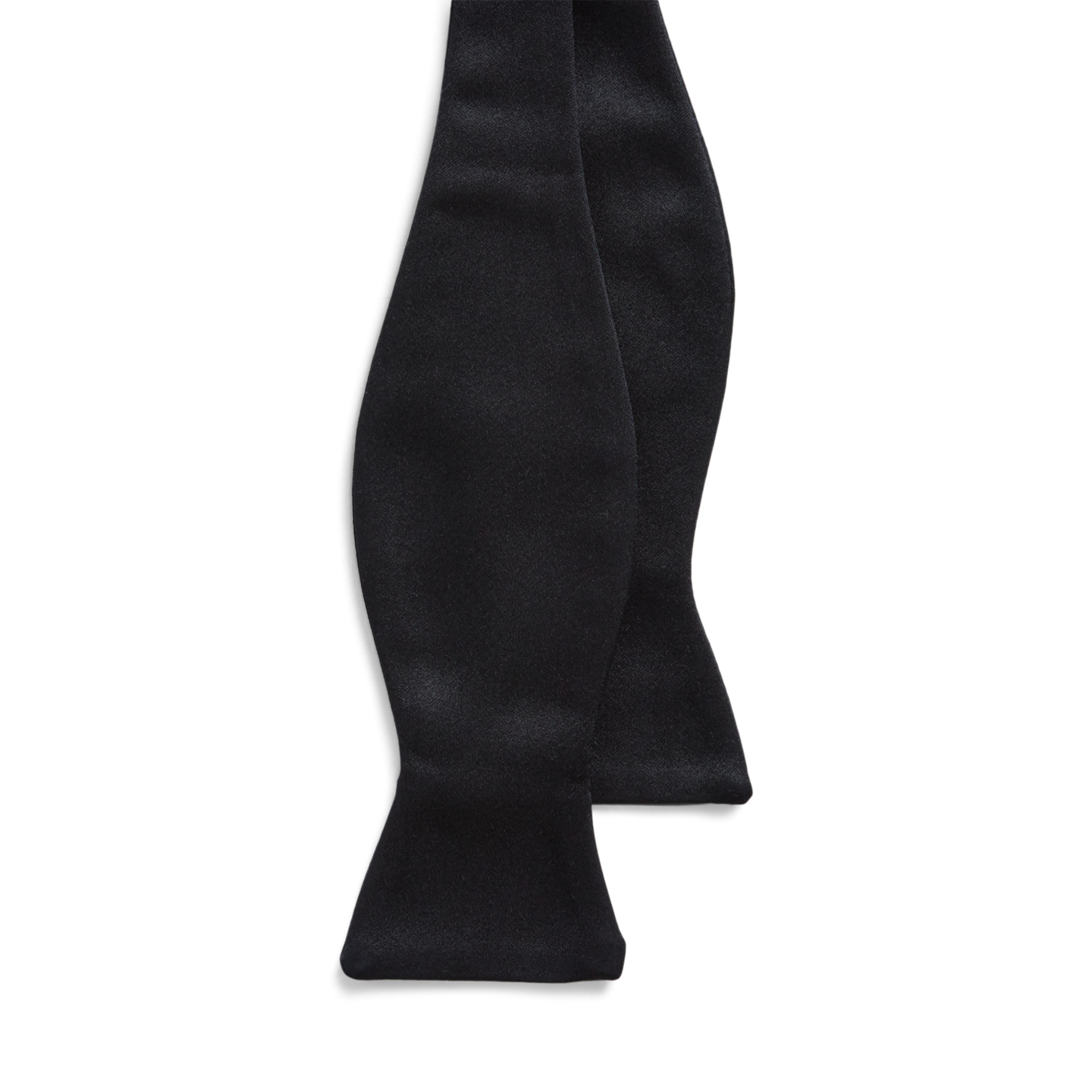 Мужской галстук-бабочка Ralph Lauren Silk Satin Bow Tie, цвет: Чёрный — фото 3